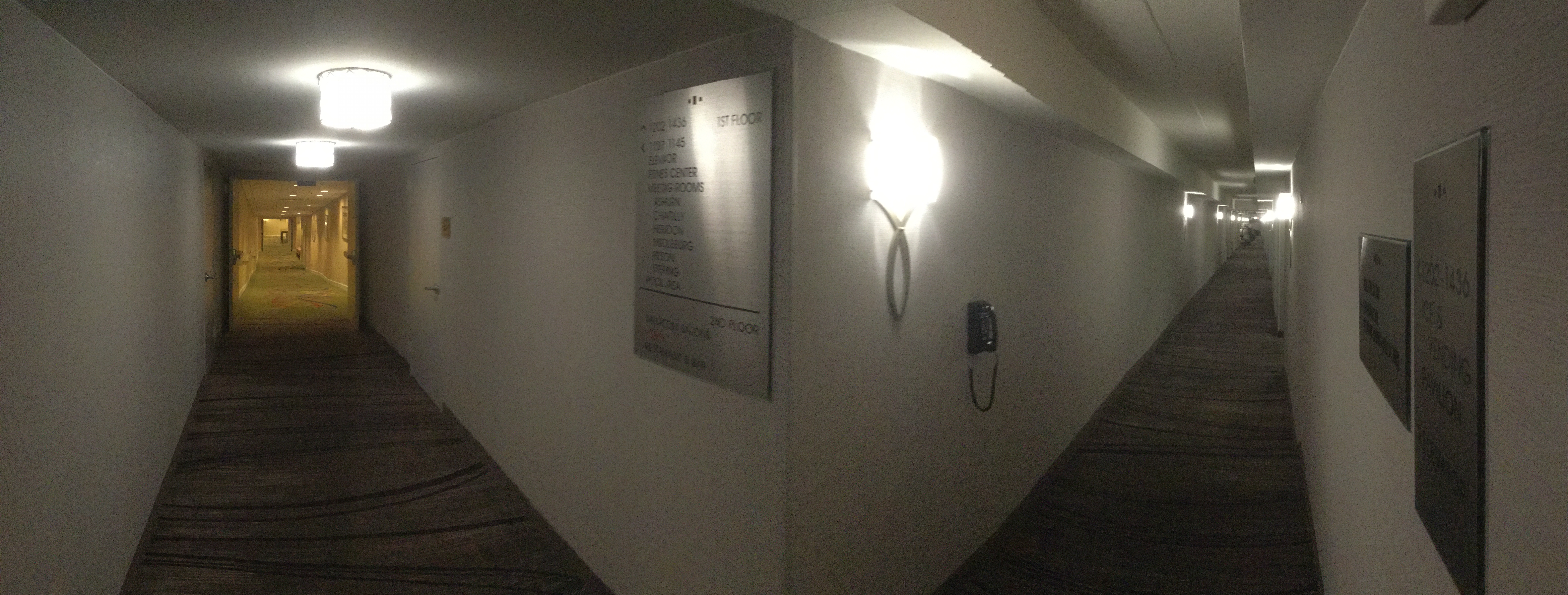 hotel corridors