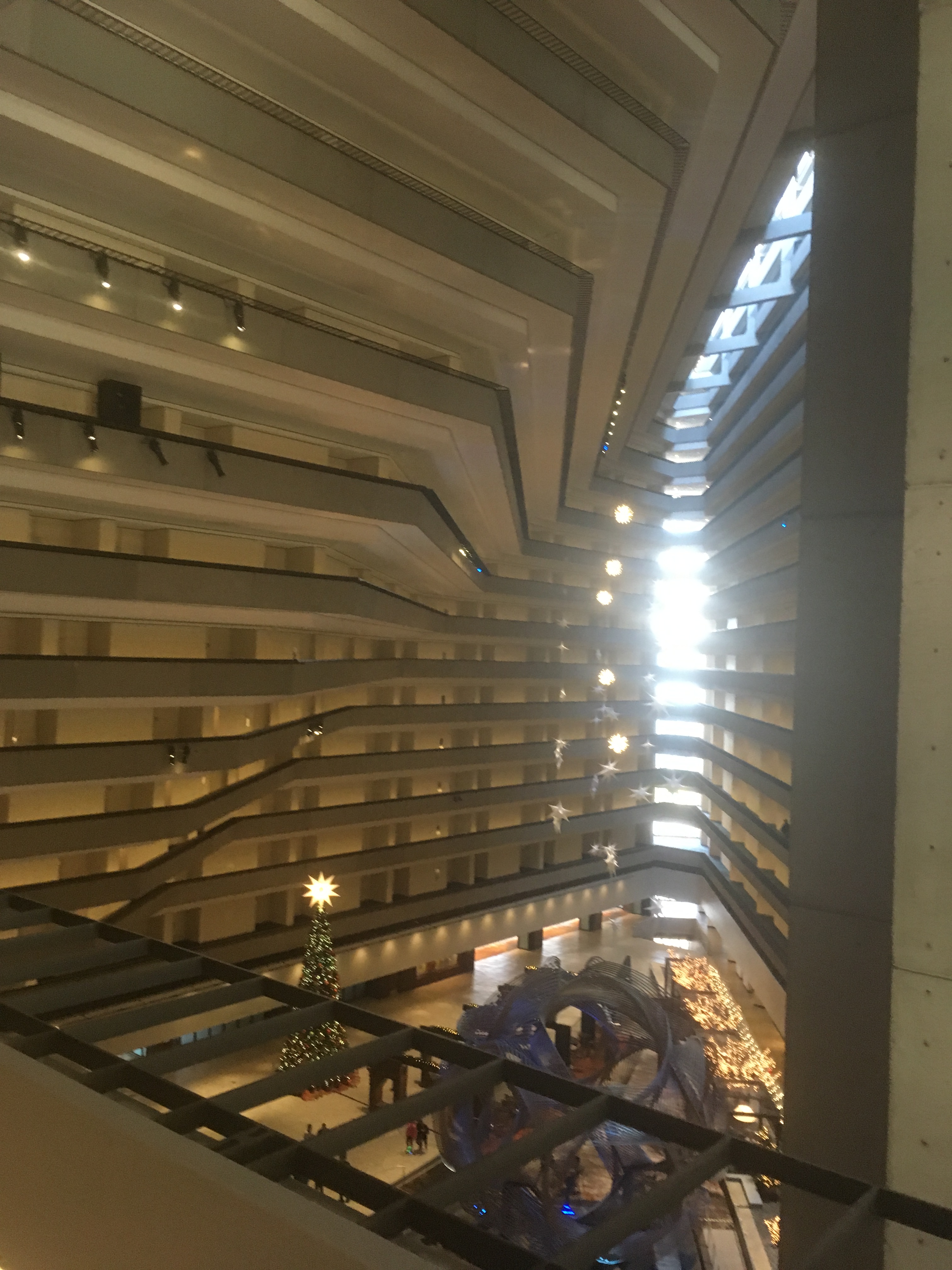 view of inside the hotel